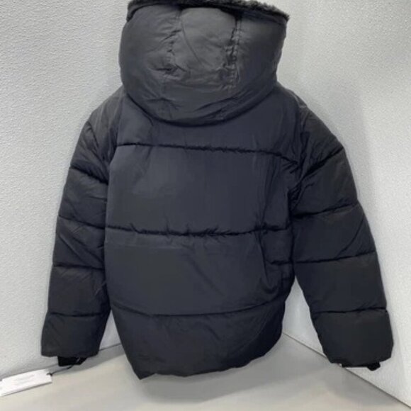 NEW UGG Womens Jacket Black Size S Kennedey Hooded Puffer Full Zip Polyester - Picture 9 of 12